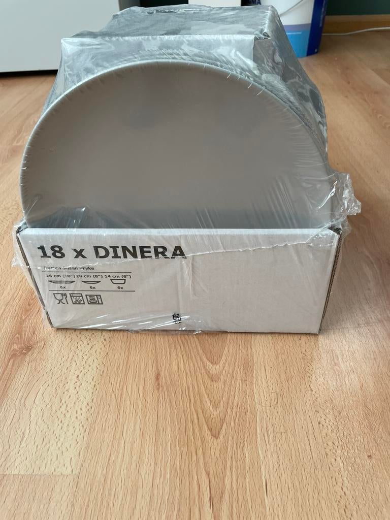 Ikea tafelservies, Huis en Inrichting, Keuken | Servies, Ophalen, Keramiek, Nieuw, Bord(en)