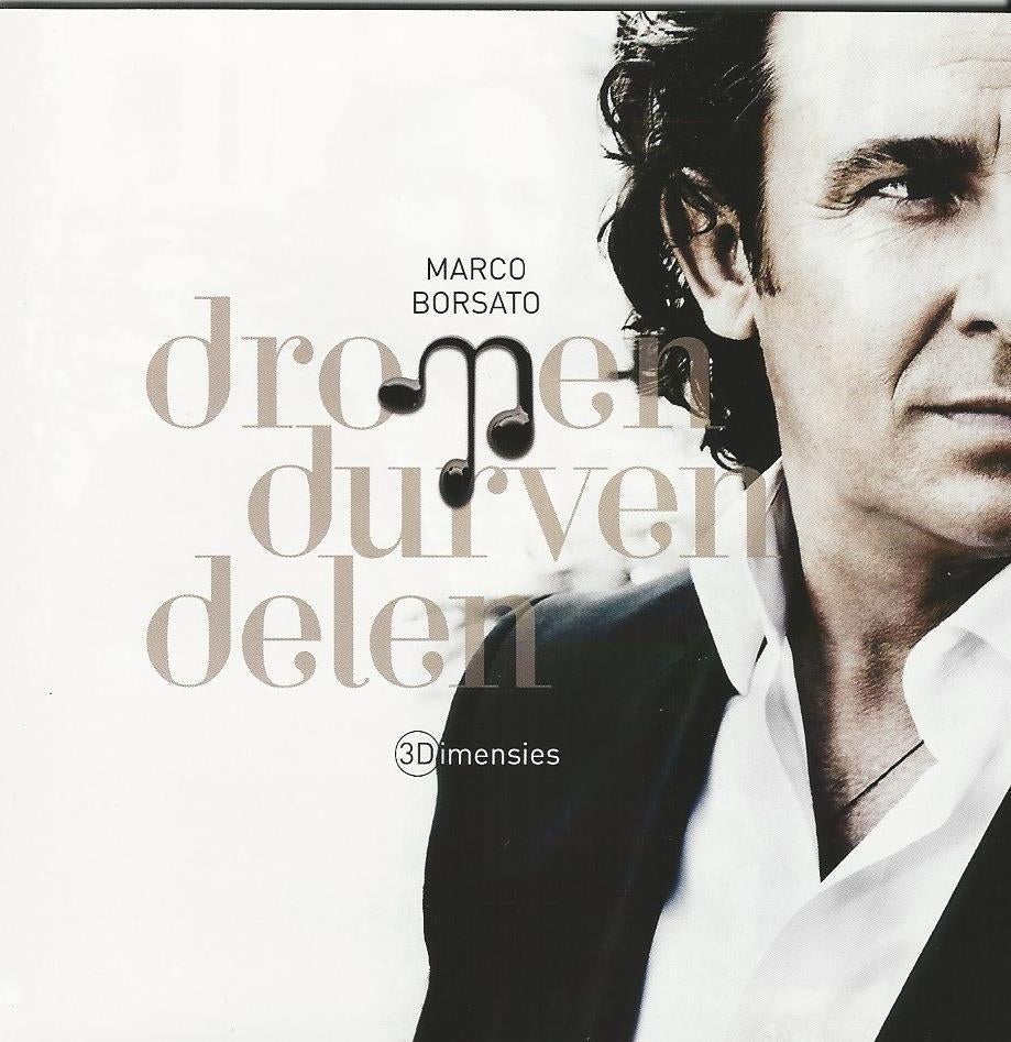 Marco Borsato - Dromen durven delen = 3D = 1,99, Cd's en Dvd's, Cd's | Nederlandstalig, Ophalen of Verzenden, Zo goed als nieuw