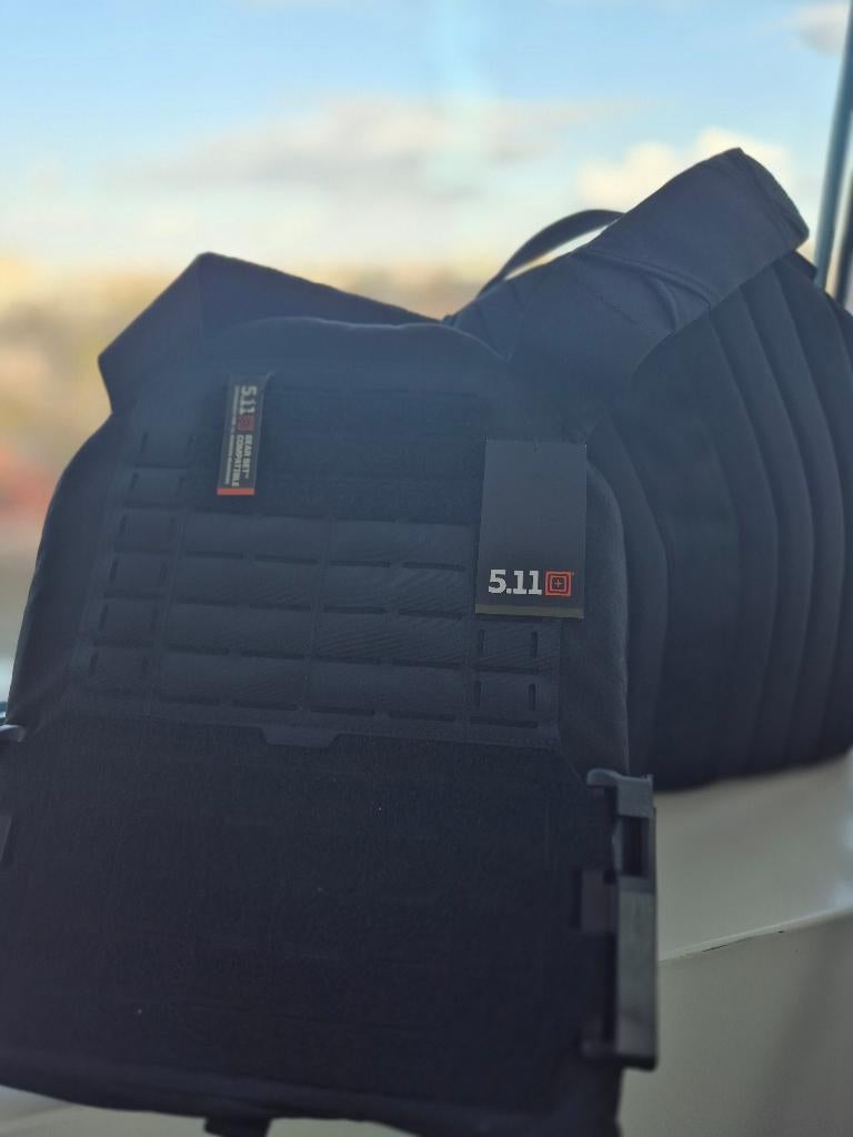 5.11 Tactical plate carrier | 5.11 tactical vest, Ophalen of Verzenden, Zo goed als nieuw, Zwart