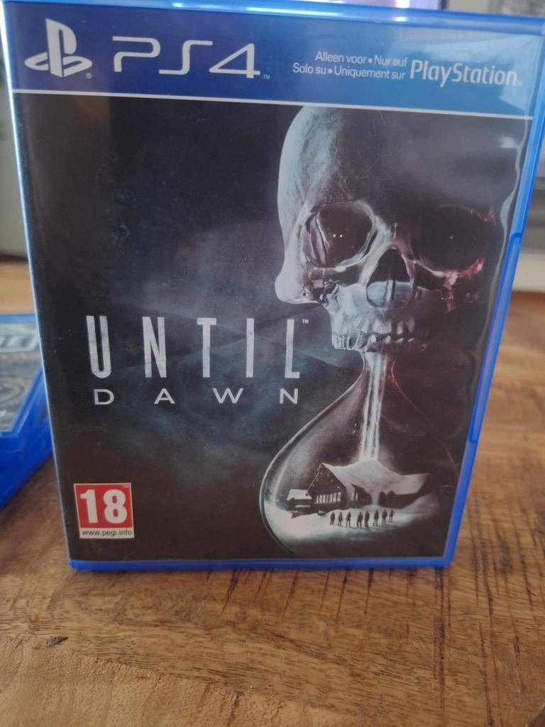 Until Dawn PS4 - Spannende Horrorgame, Avontuur en Actie, Vanaf 18 jaar, 1 speler, Ophalen of Verzenden