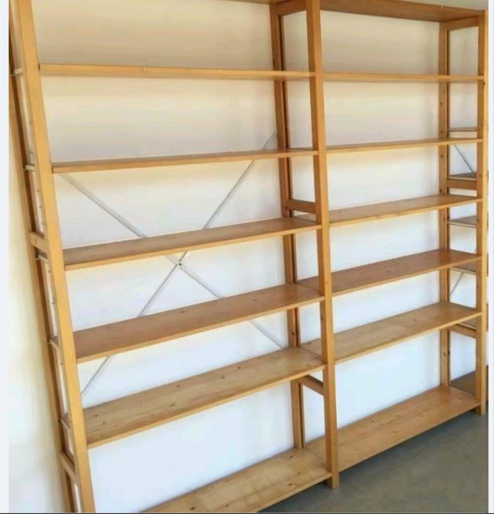 Magazijn leegverkoop stellingen lundia bruynzeel 70%korting, Ophalen of Verzenden, Zo goed als nieuw