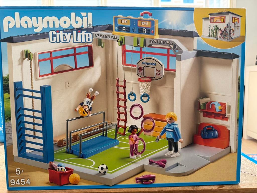 Playmobile gymzaal, Ophalen, Gebruikt