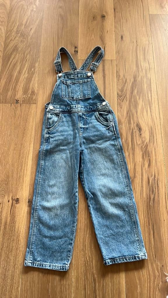 Tuinbroek maat 110/116 H&M, Kinderen en Baby's, Kinderkleding | Maat 110, Ophalen of Verzenden, Zo goed als nieuw, Meisje, Broek