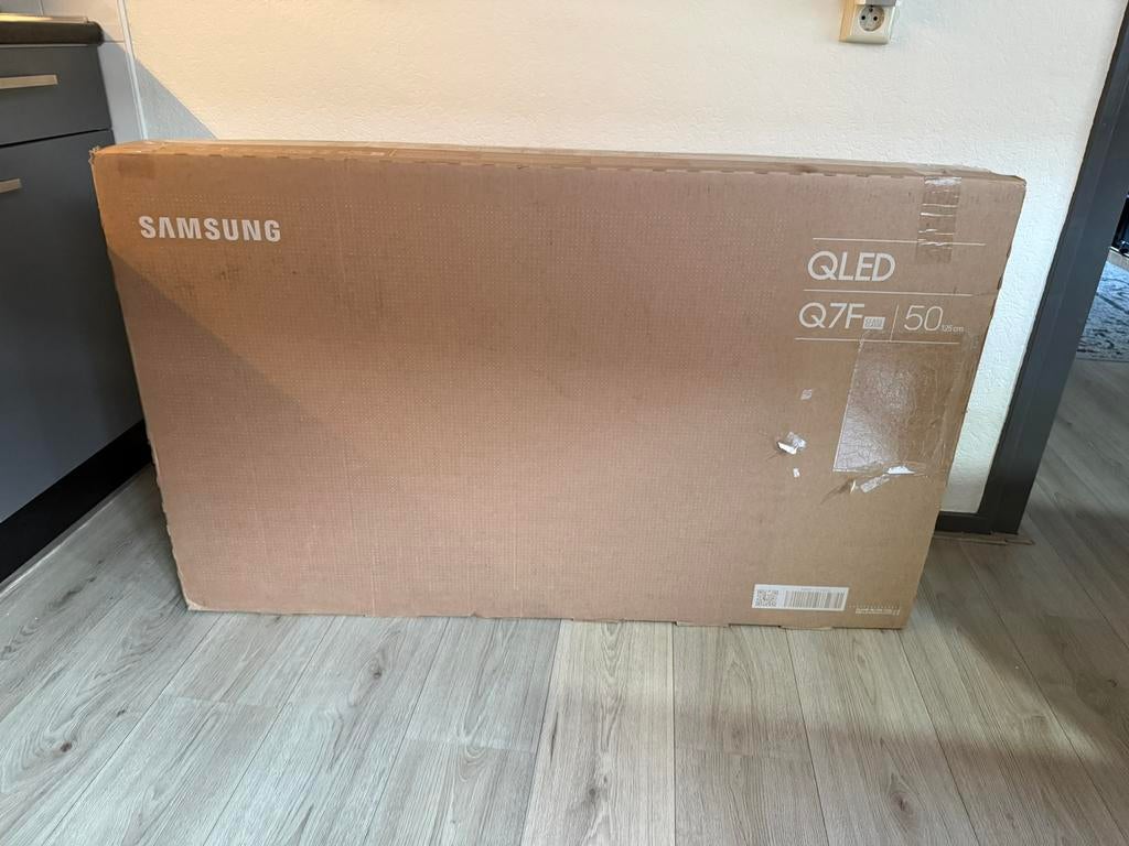 Samsung 50 inch qled smart tv, Ophalen, 120 Hz, Zo goed als nieuw, Samsung