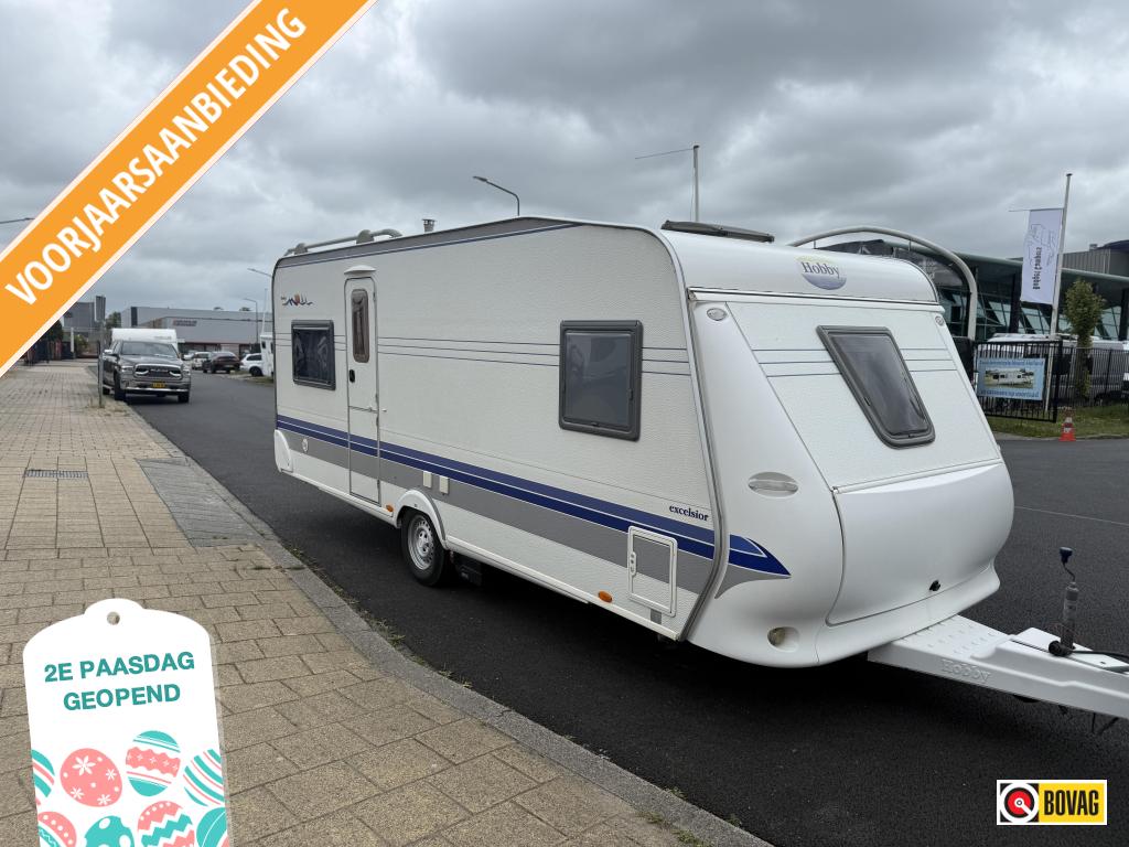 Hobby Excelsior, rondzit, fransbed, met mover, zondag open!, Rondzit, Hobby, Bedrijf, Overige typen