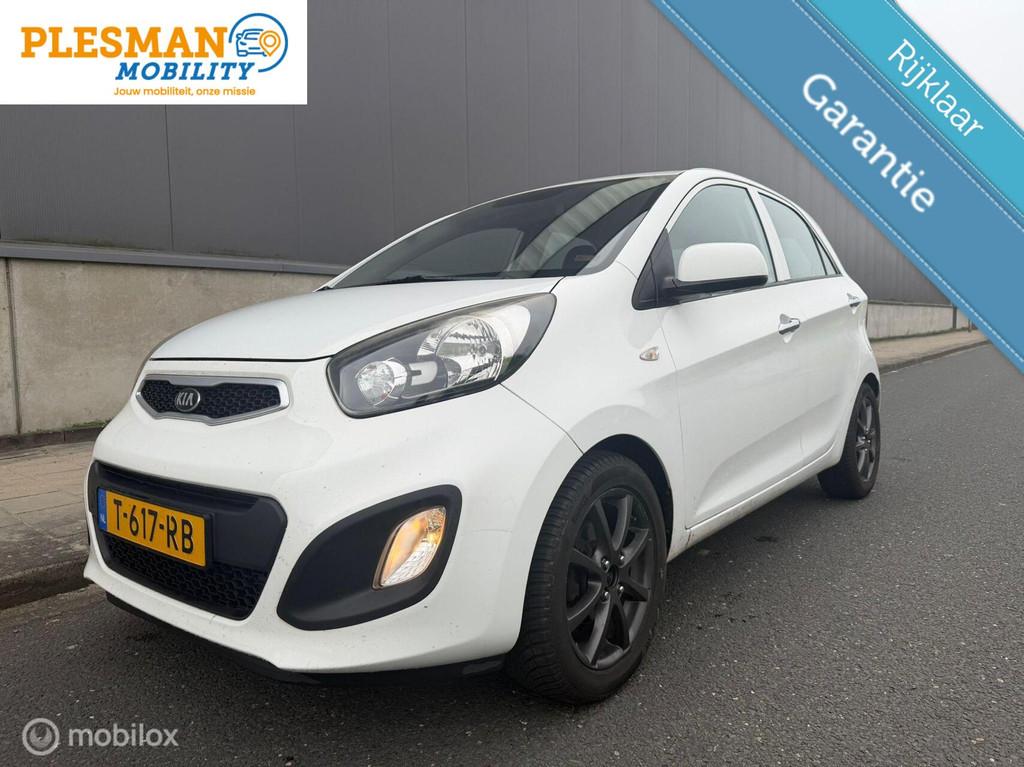 Kia Picanto 1.0 CVVT Super Pack 5 Zits! Airco! Nwe Distribut, Voorwielaandrijving, Euro 5, Stof, Gebruikt