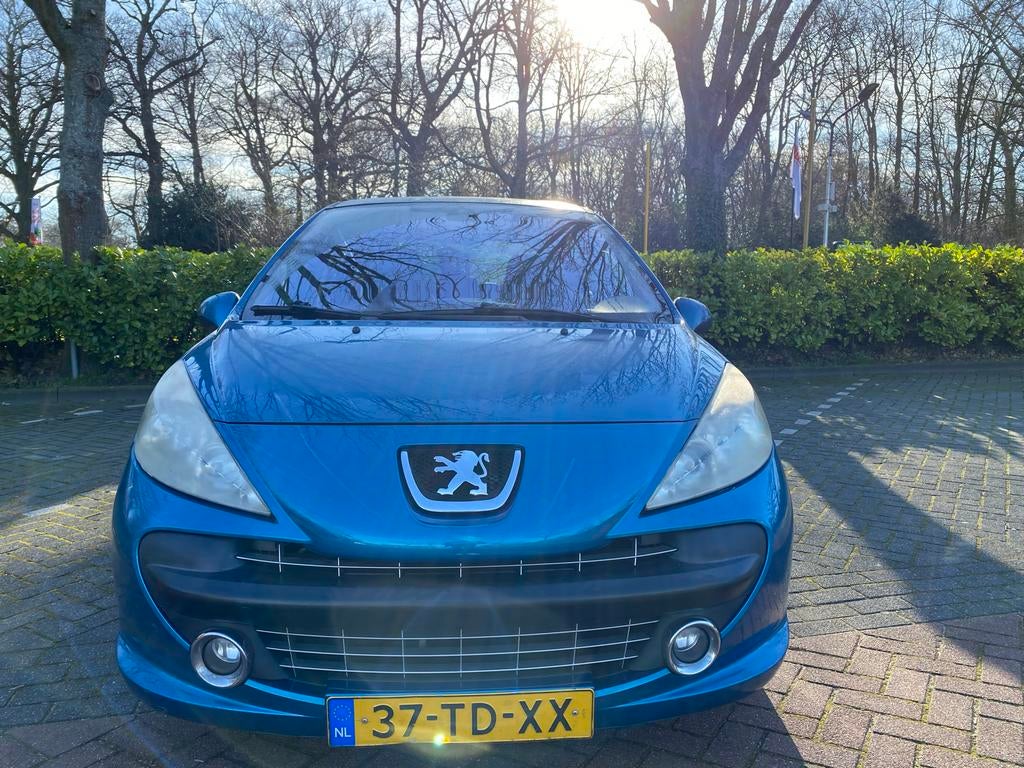 Peugeot 207 1.6 16V 5DRS 2006 Blauw, Auto's, Voorwielaandrijving, Blauw, Bedrijf, Handgeschakeld