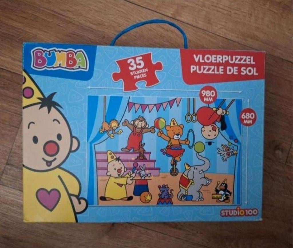 Bumba Vloerpuzzel 35 Stukjes - Studio 100, Ophalen of Verzenden, 10 tot 50 stukjes, Zo goed als nieuw, 2 tot 4 jaar
