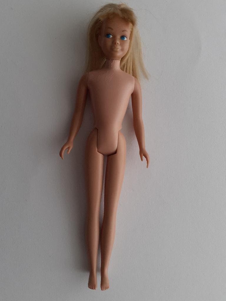 oude Skipper Mattel pop japan blond Barbie, Verzamelen, Poppen, Ophalen of Verzenden, Gebruikt, Pop