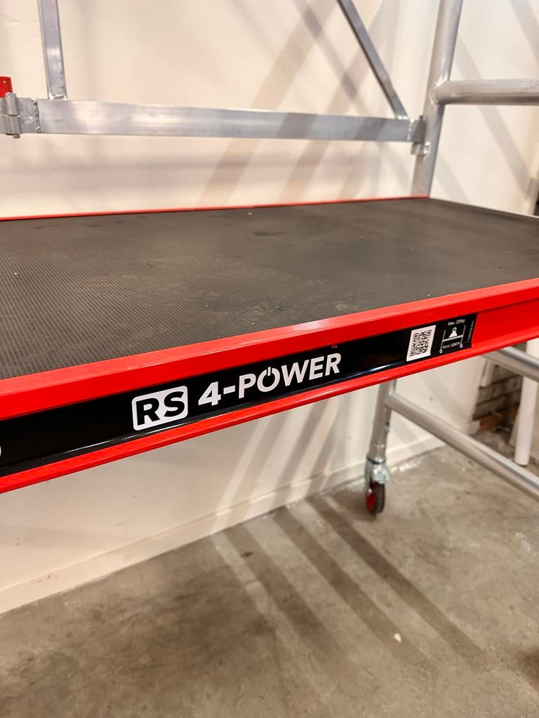 Rolsteiger met platform 198 cm, Ophalen, Gebruikt, Rolsteiger of Kamersteiger, 2 tot 5 meter