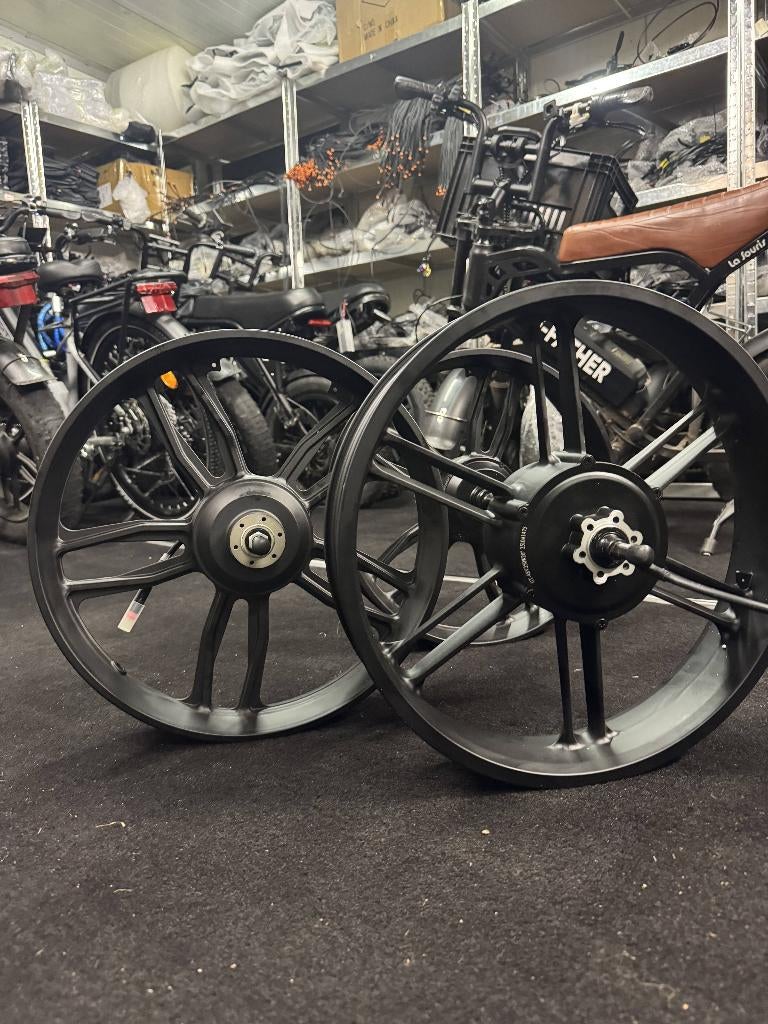 Fatbike Achterwiel motor / motorvelg, Fietsen en Brommers, Fietsonderdelen, Wiel, Nieuw, Ophalen of Verzenden, Ouxi