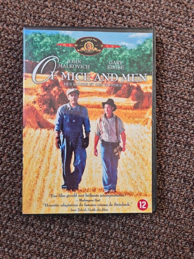 Of Mice and Man, Cd's en Dvd's, Vanaf 12 jaar, Ophalen of Verzenden, Gebruikt