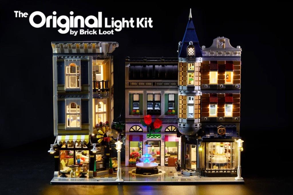 Verlichtingsset voor 10255 Assembly Square verlichting, Ophalen of Verzenden, Nieuw, Overige merken