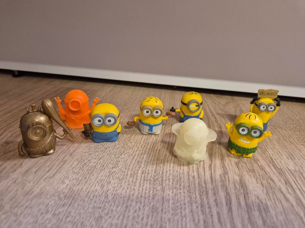 De minions poppetjes, Verzamelen, Poppetjes en Figuurtjes, Ophalen of Verzenden