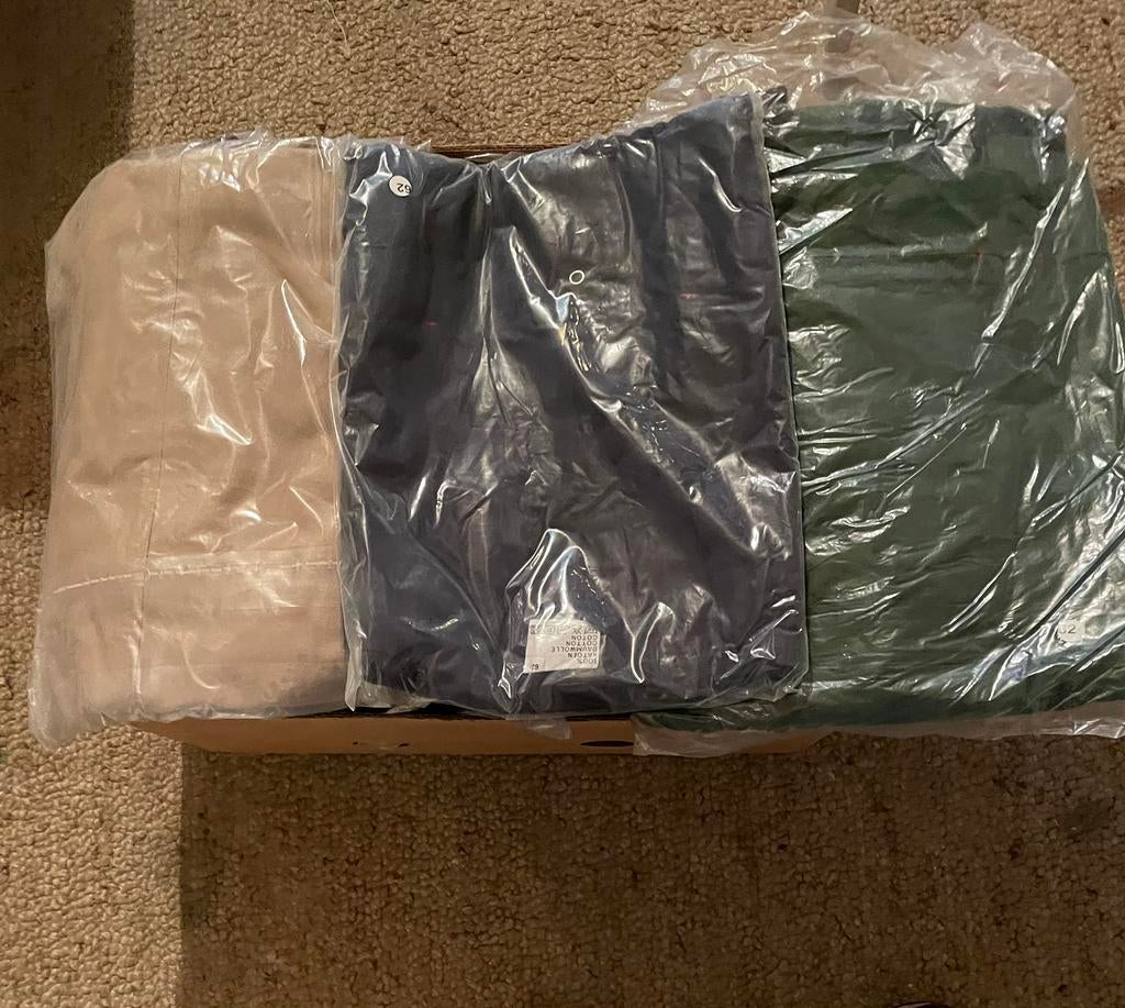 Werkkleding, Ophalen