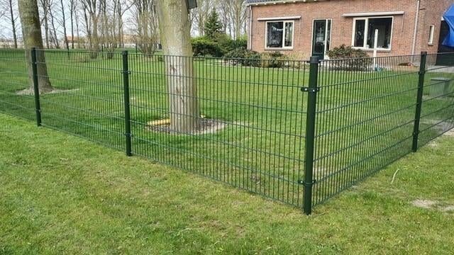 75 meter dubbelstaafmat hekwerk, hoogte 120 centimeter!, Ophalen, S, Nieuw, Dubbelstaafmat hekwerk