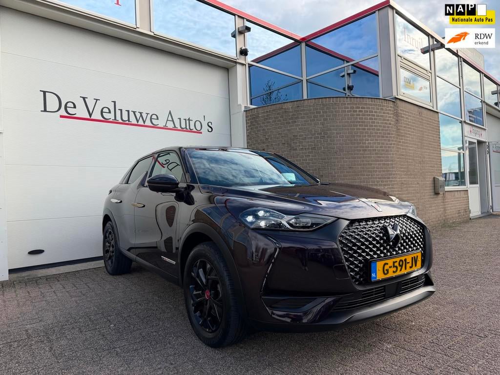 DS 3 Crossback 1.2 PureTech Performance Line|HUD|Carplay|ACC, Gebruikt, Origineel Nederlands, 1180 kg, 3 cilinders