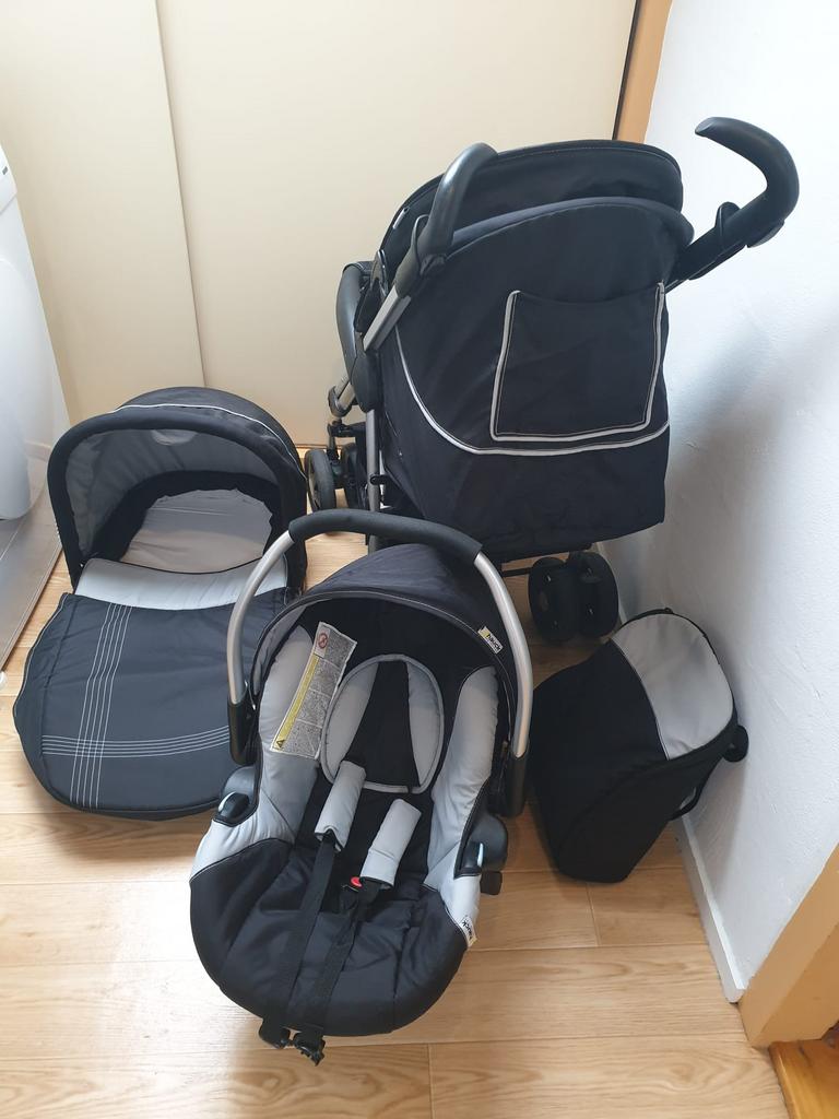 Kinderwagen Hauck, Zo goed als nieuw, Combiwagen, Met autostoeltje, Ophalen