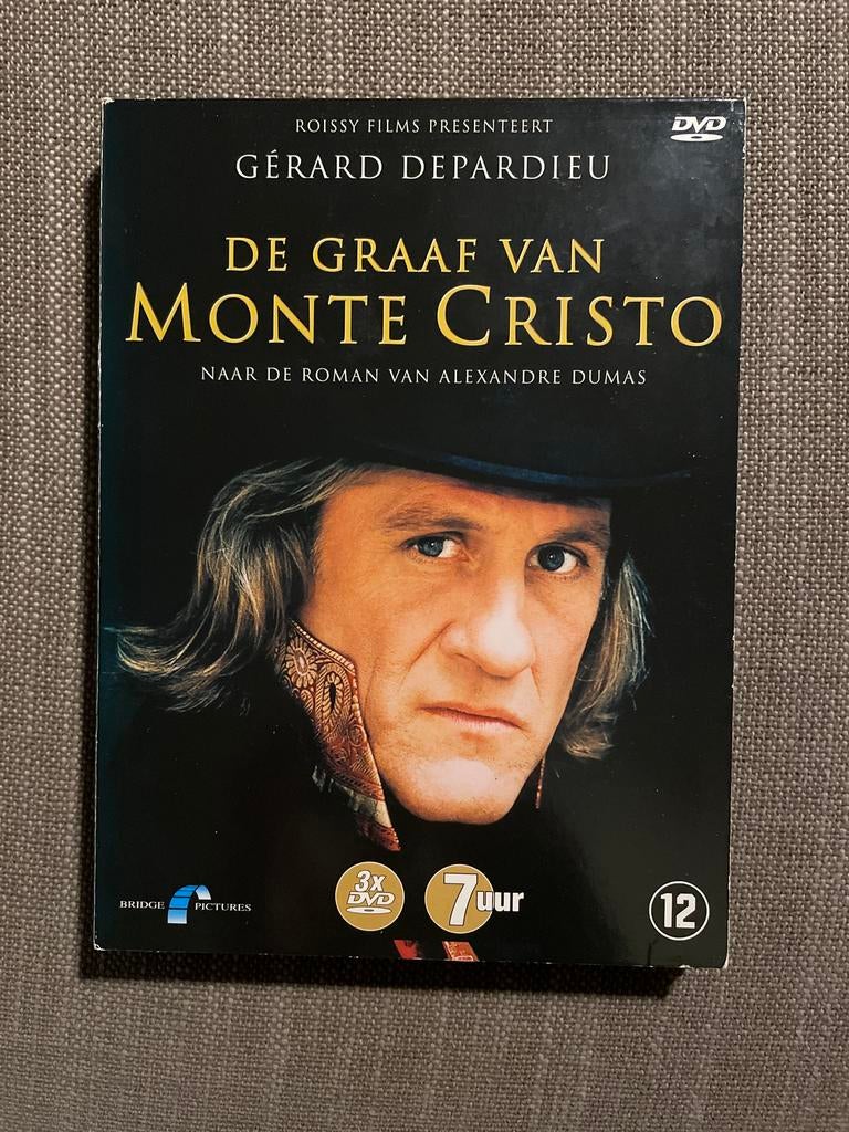 De Graaf van Monte Cristo 3 dvd-box- Gérard Depardieu, Historisch of Kostuumdrama, Boxset, Ophalen of Verzenden, Zo goed als nieuw