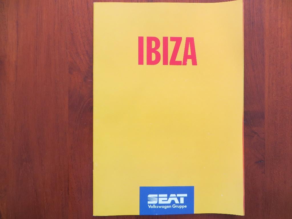 Seat Ibiza (sept. 1994) met bijlage, Ophalen of Verzenden, Nieuw, Overige merken