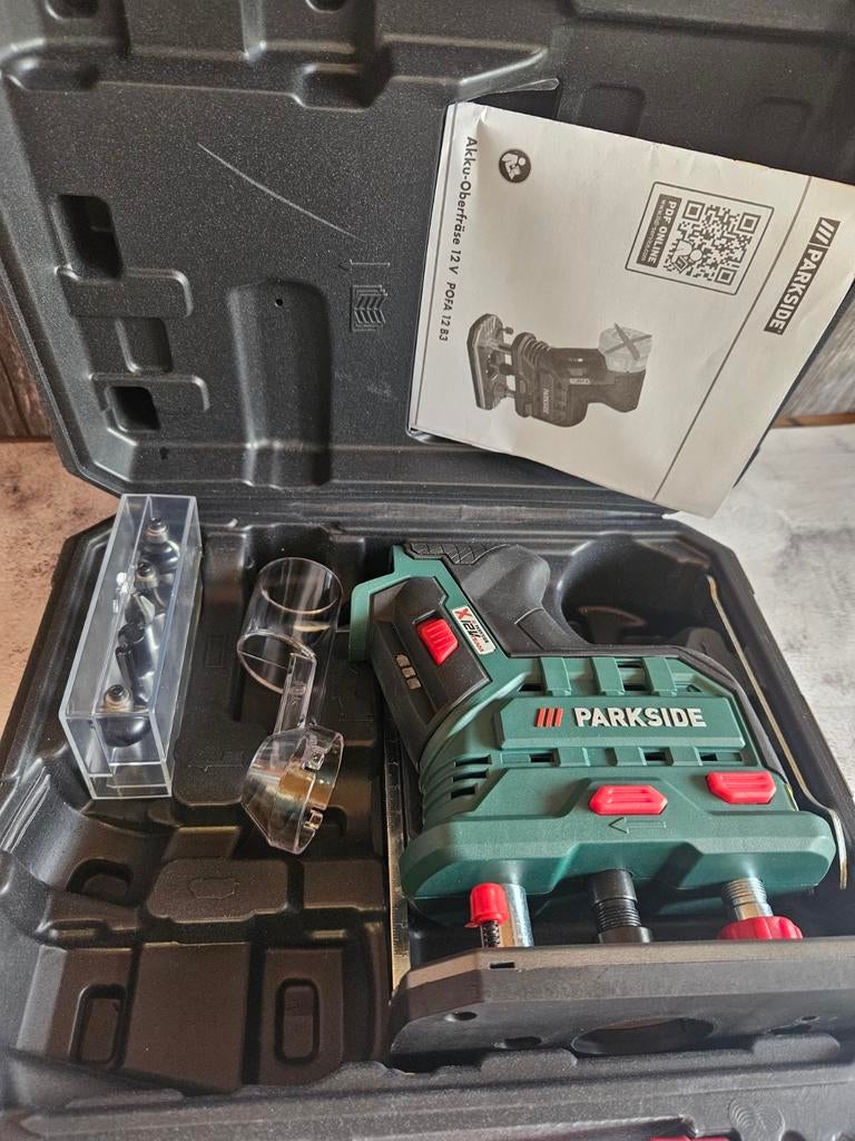 Parkside Accu Bovenfrees 12V, Doe-het-zelf en Verbouw, Accu, Nieuw, Ophalen of Verzenden, Parkside