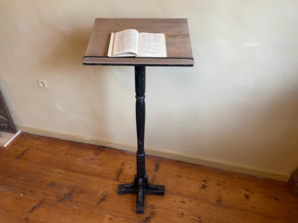 Leuke oude lezenaar Boekenstandaard standaard Frans, Ophalen of Verzenden