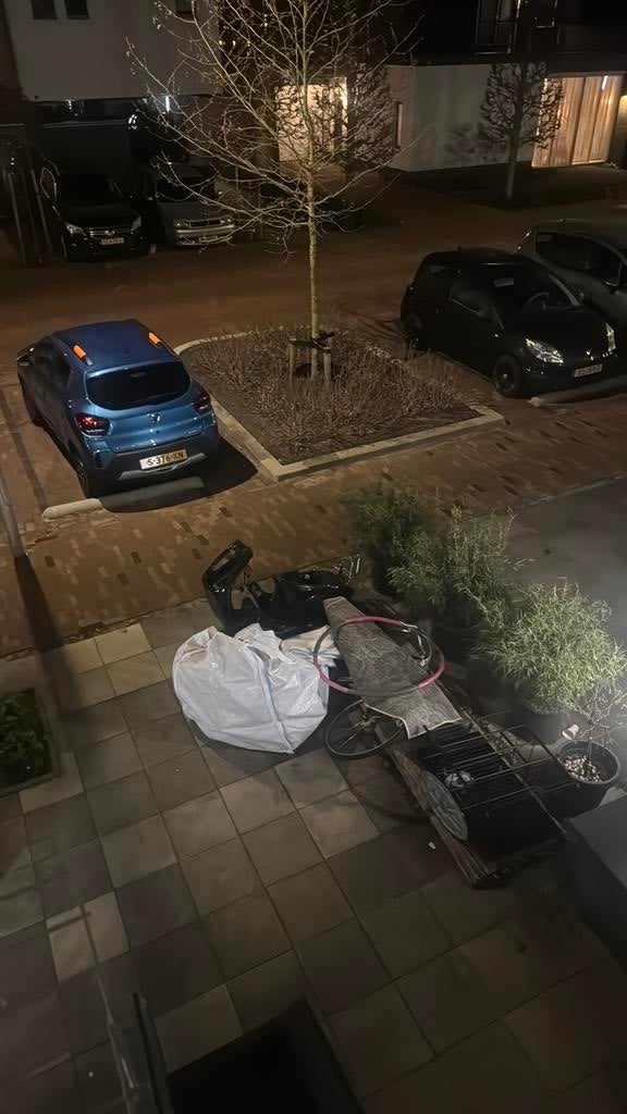 Vespa frame, Ophalen, Gebruikt