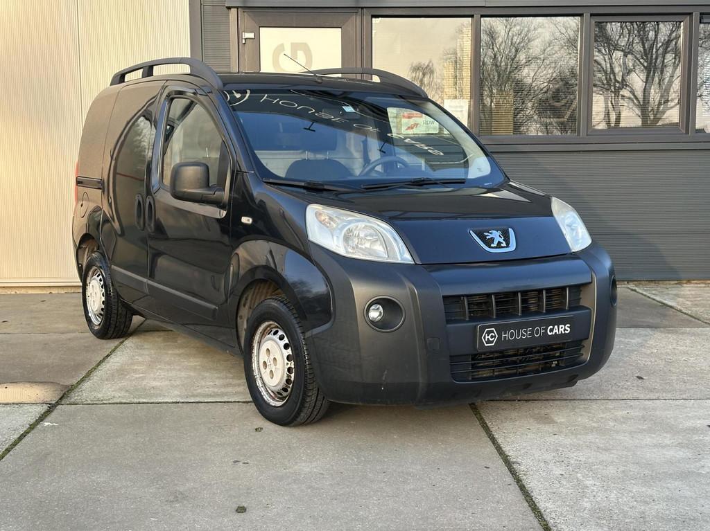 Peugeot Bipper Bestel 1.4 HDi Airco Schuifdeur Marge NAP, Auto's, Bestelauto's, Stof, Zwart, 4 cilinders, 400 kg