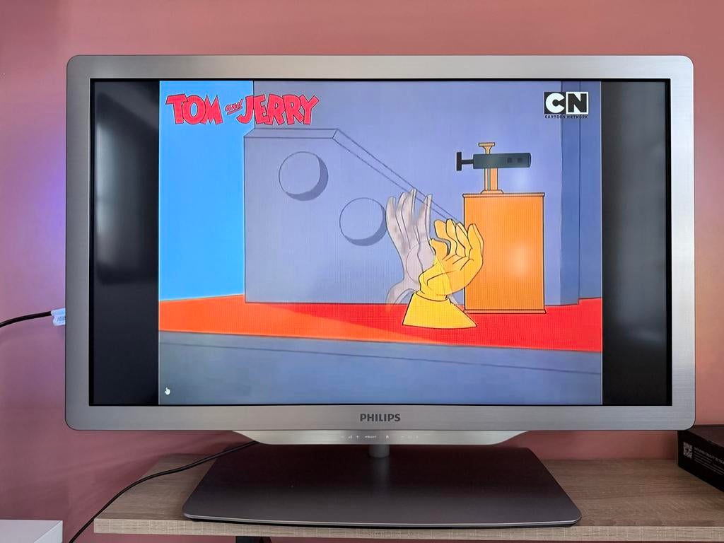 Philips 32 inch TV met Ambilight, Ophalen, Gebruikt, 80 tot 100 cm, Philips