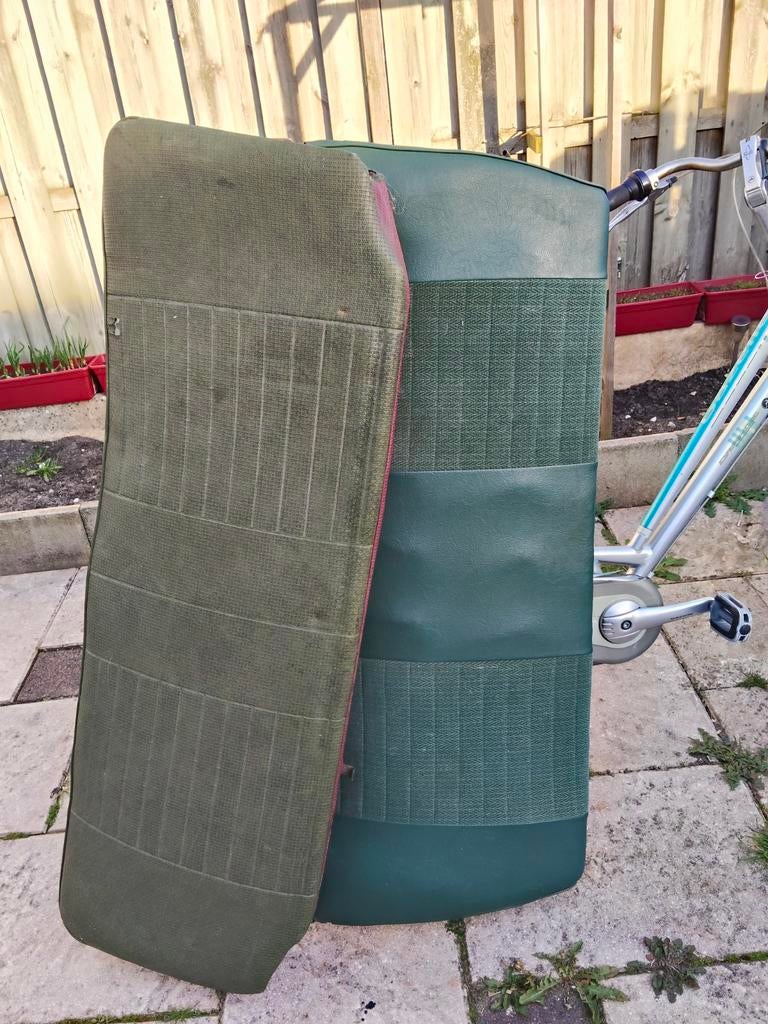 Kever oldtimer achterbank !, Ophalen