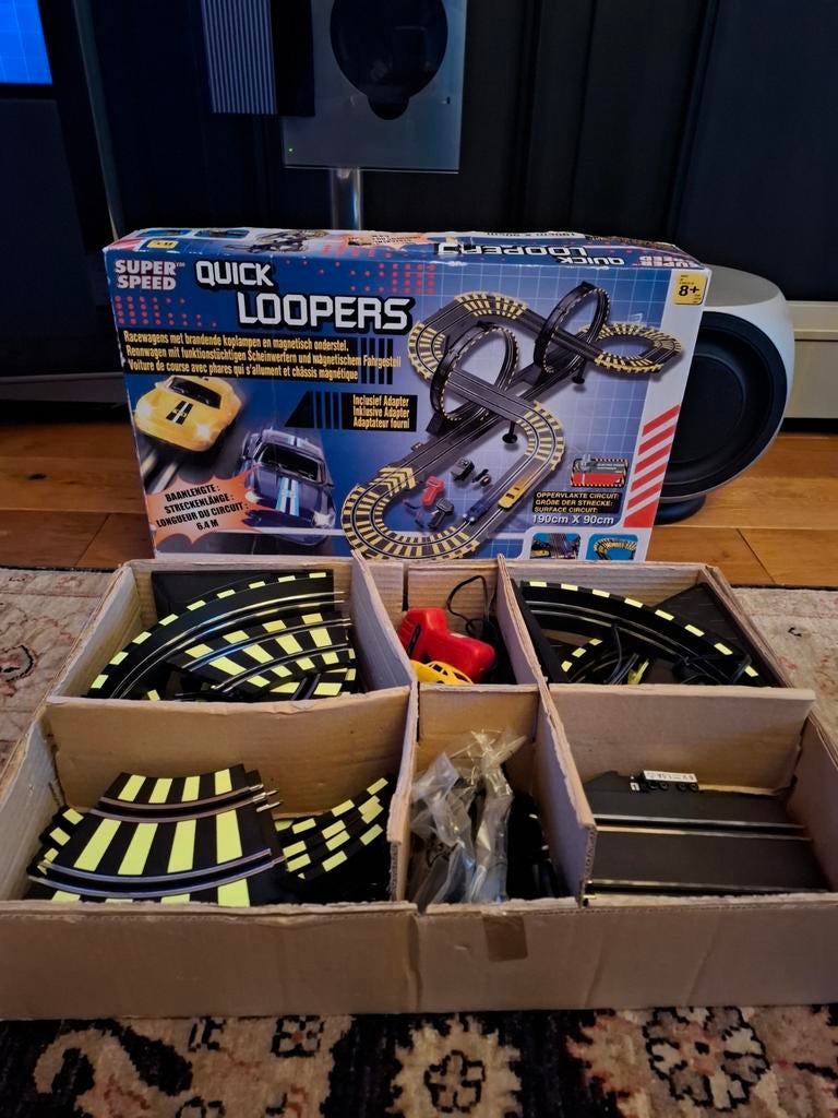 Quick Loopers racebaan, Ophalen of Verzenden, Elektrisch, Overige merken