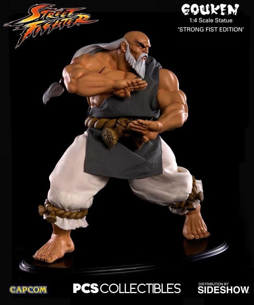 Street Fighter PCS resin statue beeld Gouken, Verzamelen, Beelden en Beeldjes, Ophalen of Verzenden, Zo goed als nieuw