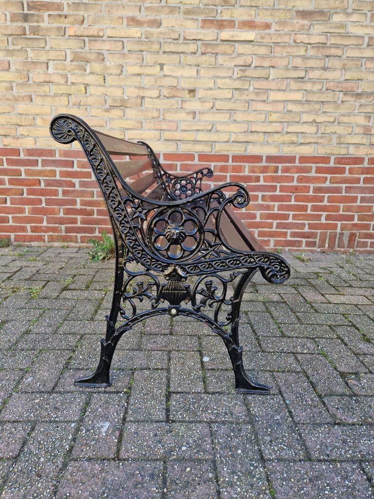 Gietijzeren Tuinset + Bank | Bistroset | compleet of los, Tuin en Terras, Ophalen, Gebruikt, Nvt, Metaal