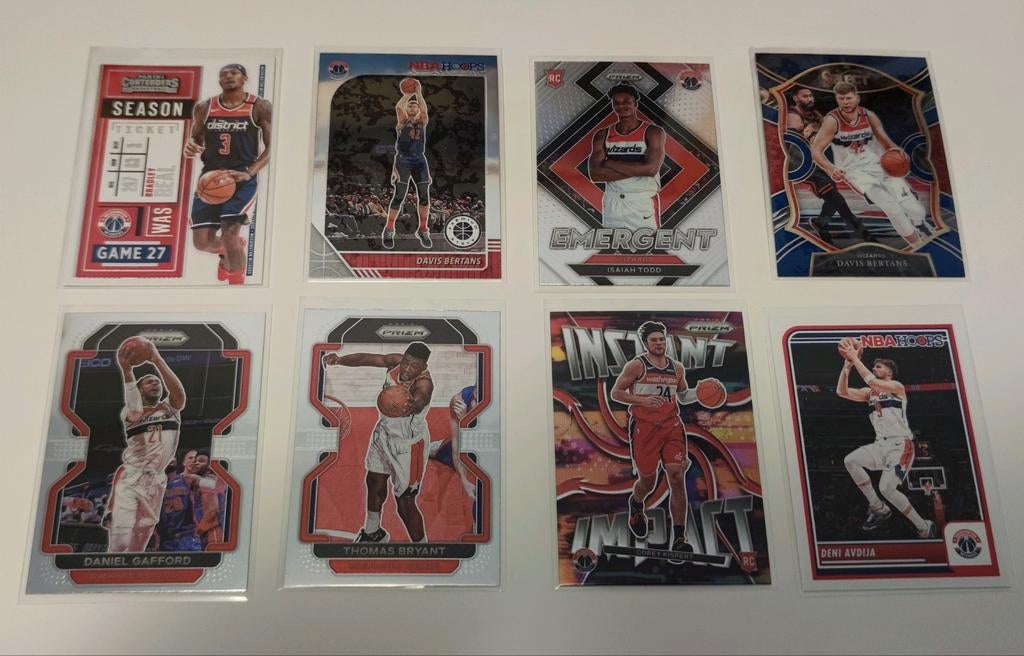 NBA basketbal kaarten Washington Wizards, Ophalen of Verzenden