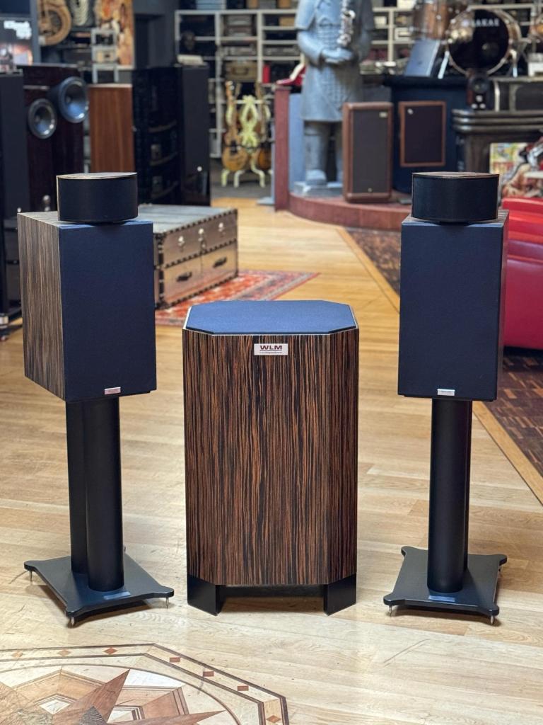 WLM Gran Viola Monitor Signature SuperPac + Duo 18 Subwoofer, Gebruikt, 120 watt of meer, Front, Rear of Stereo speakers, Ophalen