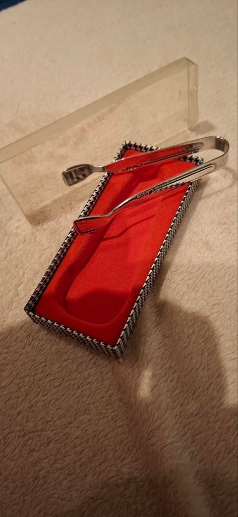 Vintage suikertang in originele verpakking, Ophalen of Verzenden