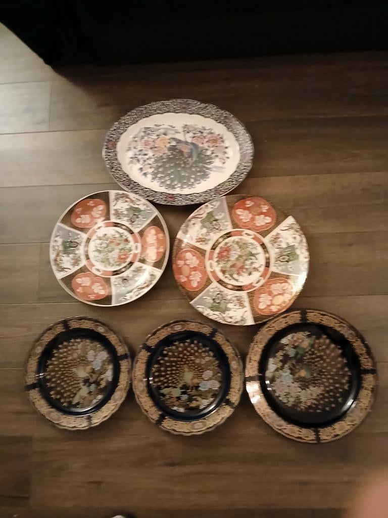 Marokkaanse taous borden en schaal, Huis en Inrichting, Ophalen of Verzenden, Bord