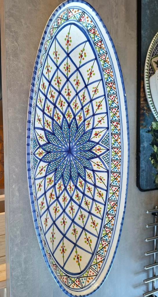 Langwerpige schaal, Huis en Inrichting, Schaal, Ophalen of Verzenden, Zo goed als nieuw, Ovaal