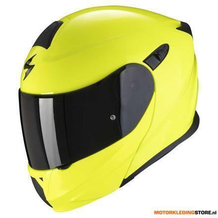 Scorpion EXO-920 SOLID, Neon geel, Ophalen of Verzenden, Nieuw met kaartje