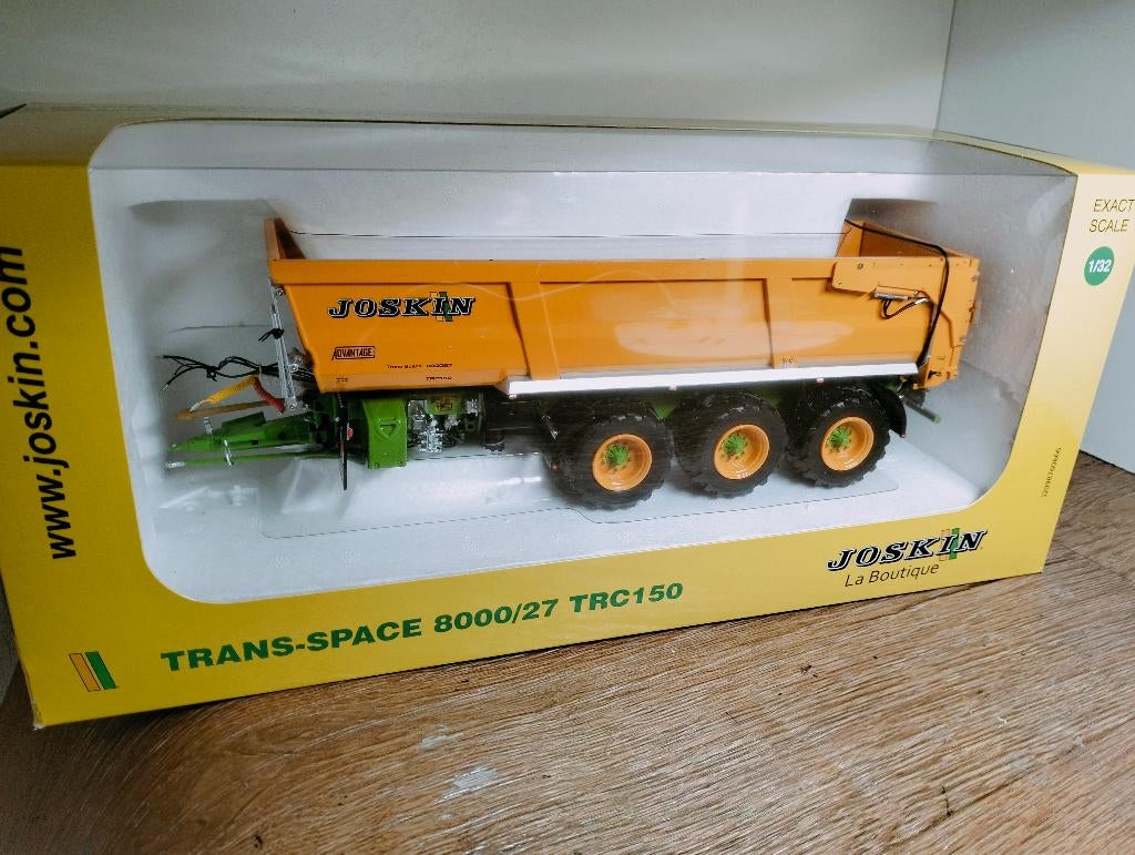 Te koop UH Joskin Trans-Space 8000/27 TRC150 kieper., Ophalen, Nieuw, Tractor of Landbouw, Universal Hobbies
