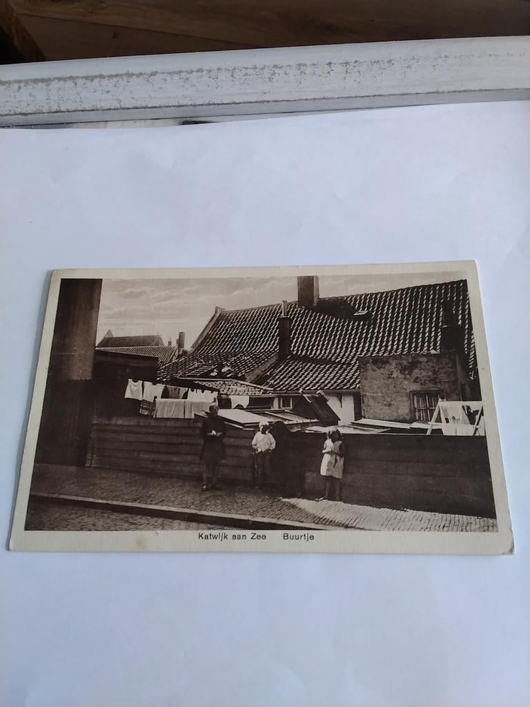 KATWIJK AAN ZEE.   BUURTJE. 1939, Verzamelen, Ansichtkaarten | Nederland, Ophalen of Verzenden, 1920 tot 1940, Zuid-Holland