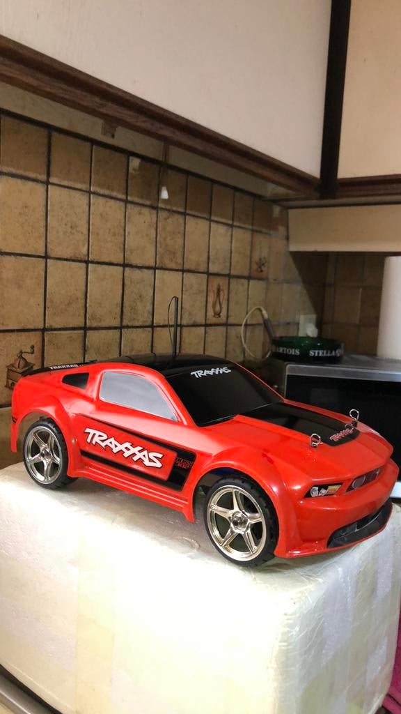 RC Traxxas Ford Mustang The Boss 302 ZGAN BRUSHLESS, Hobby en Vrije tijd, Modelbouw | Radiografisch | Auto's, Elektro, Auto offroad