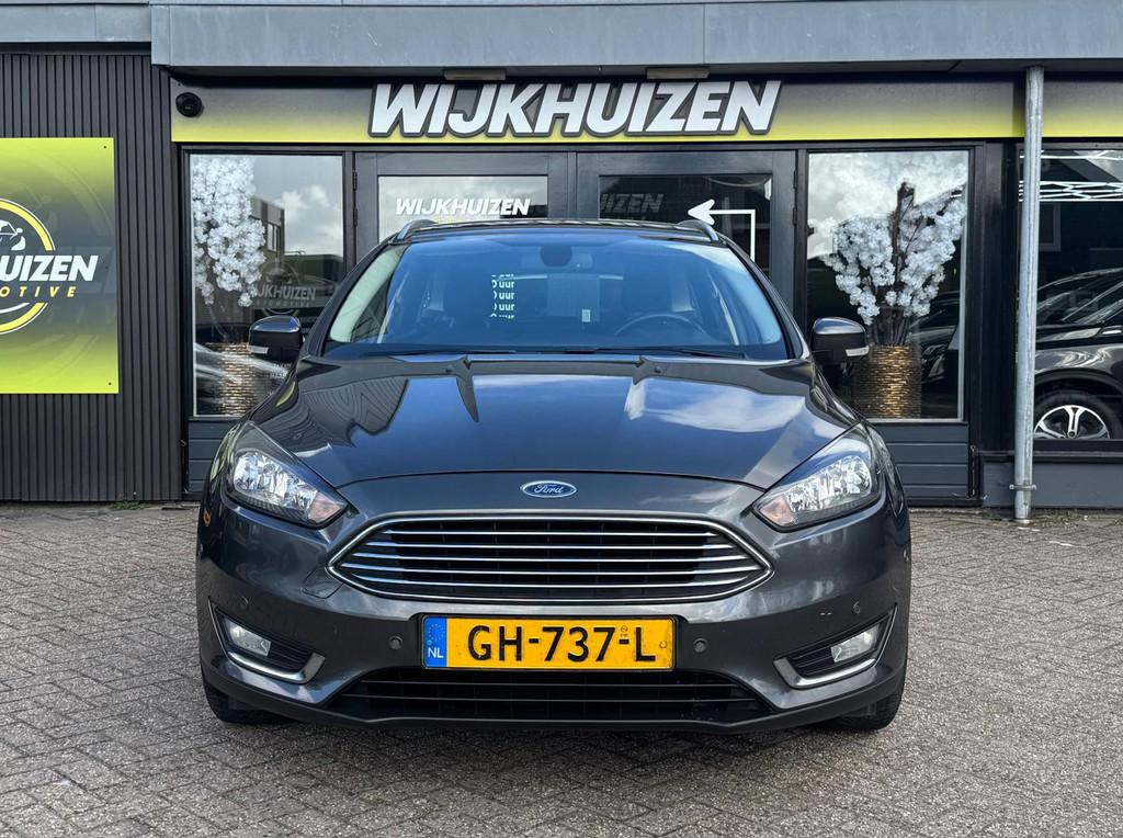 Ford Focus Wagon 1.0 Titanium Edition met Led ! Navigatie !, Gebruikt, Origineel Nederlands, Handgeschakeld, 1216 kg