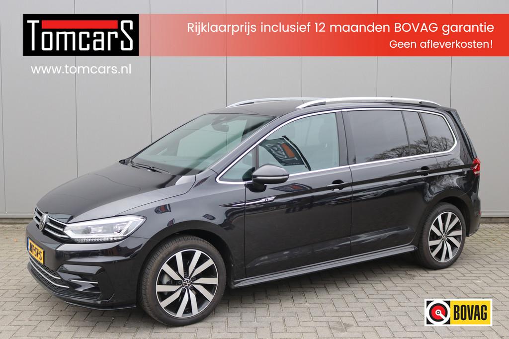 Volkswagen Touran 1.5 TSI 150PK Automaat R-Line 7pers/Pano-d, 12 maanden, Euro 6, 4 cilinders, 7 stoelen