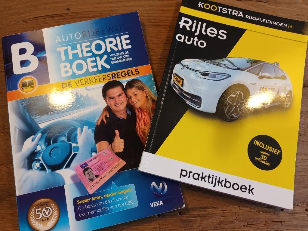 Rijles boeken, Ophalen, Beta, Zo goed als nieuw
