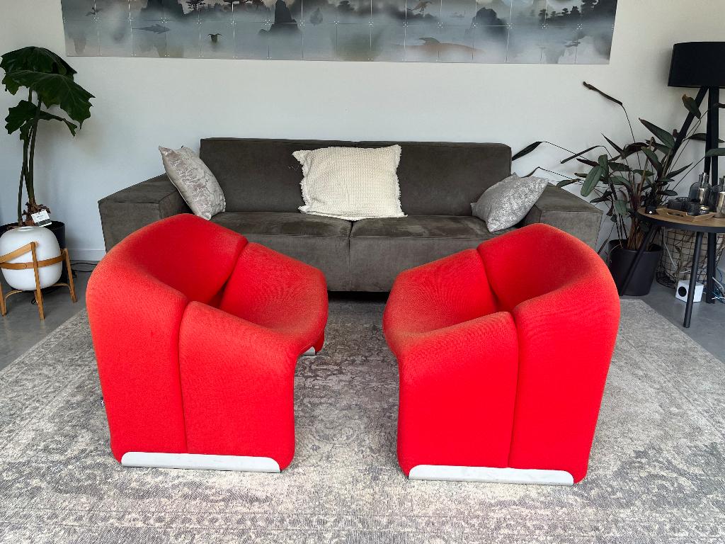 Artifort Groovy — 2 x design klassiekers, Huis en Inrichting, Fauteuils, Ophalen, Gebruikt, Minder dan 75 cm, 75 tot 100 cm