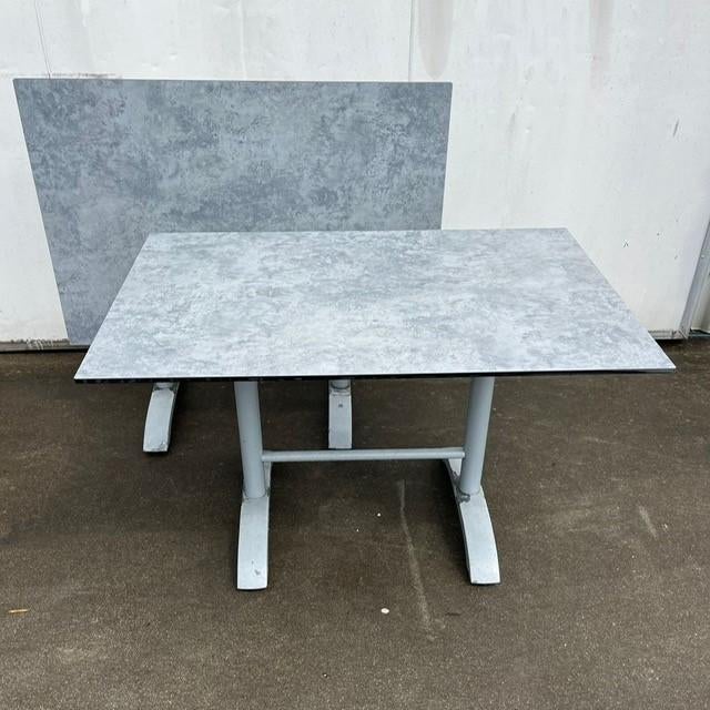 1 stuks horeca terrastafels inklapbaar trespa volkern 120x80, Ophalen, Gebruikt