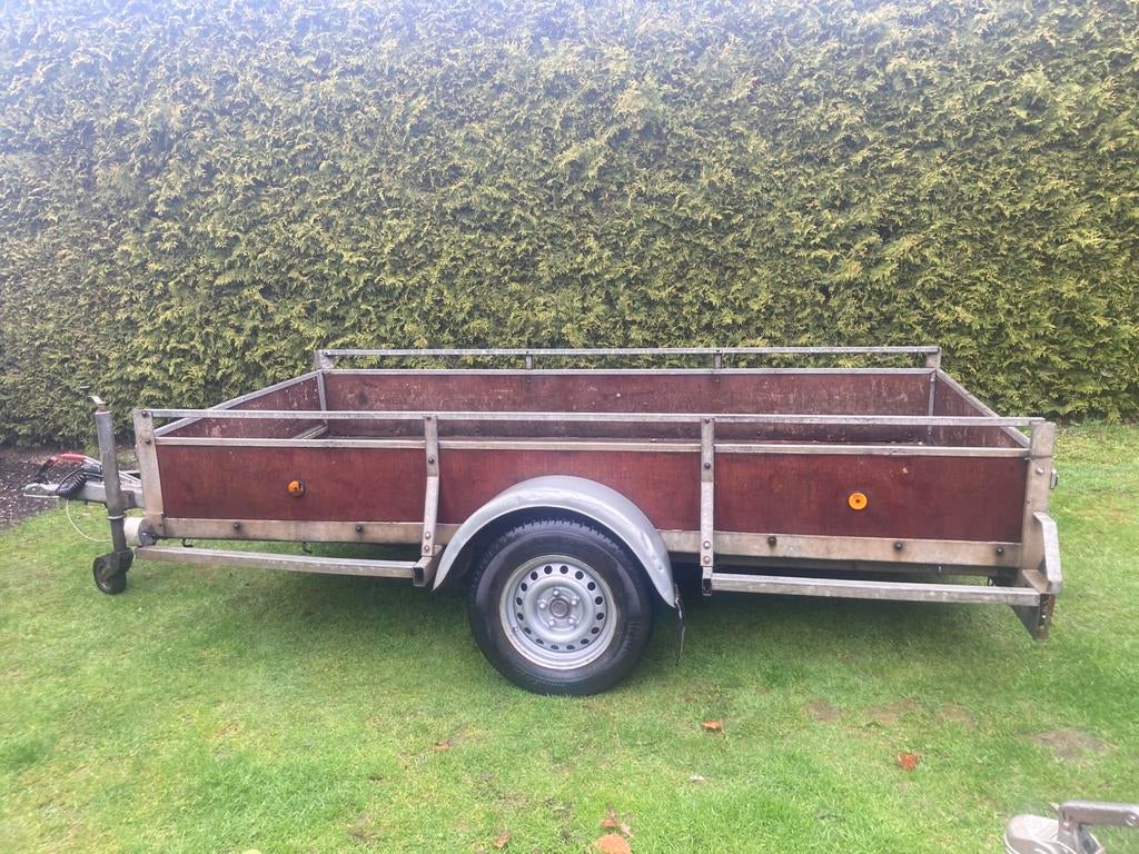 Enkel Asser met kenteken geremd…Atec, Auto diversen, Aanhangers en Bagagewagens, Ophalen, Gebruikt