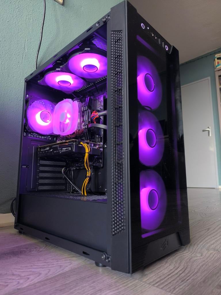 Game Pc RGB Gaming Computer, Computers en Software, Desktop Pc's, Ophalen, Zo goed als nieuw, Gaming, HDD