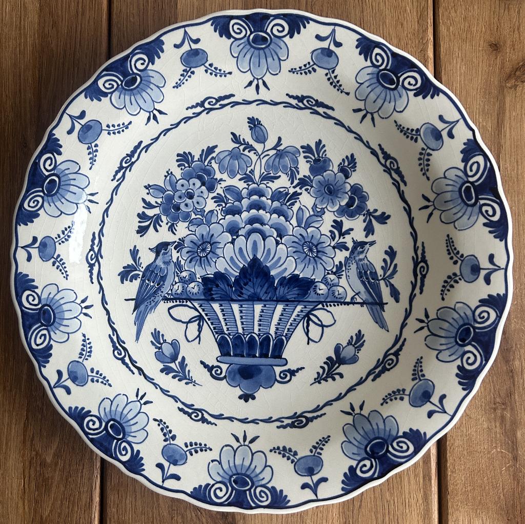 Bord vd Porceleyne Fles uit 1982, Antiek en Kunst, Ophalen of Verzenden